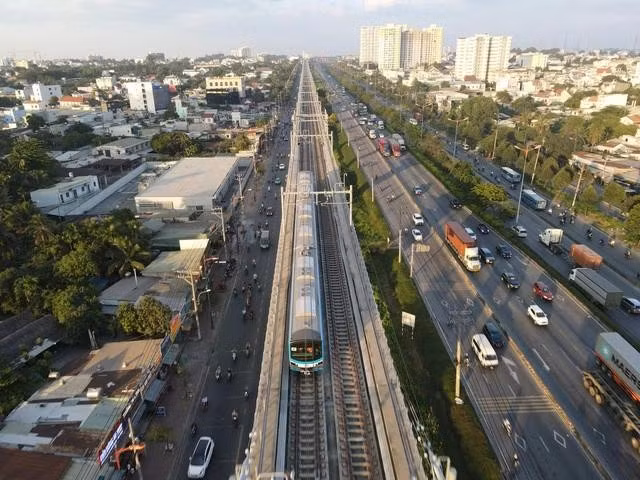 Việc triển khai các khu đô thị dọc các tuyến metro sẽ giá khai thác hiệu quả nguồn lực về đất đai