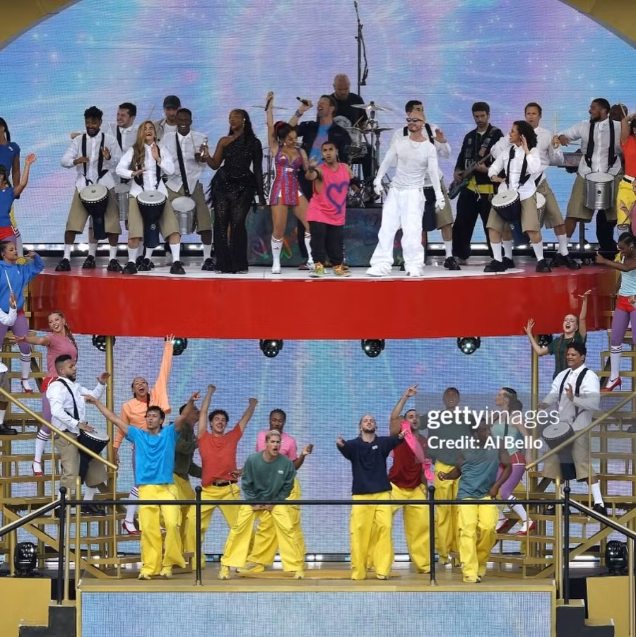 Trận chung kết FIFA Club World Cup năm ngoái cũng có sự góp mặt của J Balvin, Doja Cat... Ảnh: Getty Images.