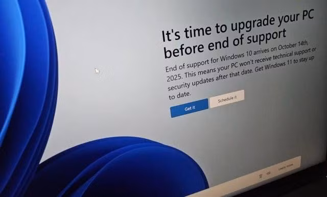 Windows 10 sắp bị Microsoft ngừng hỗ trợ vào tháng 10