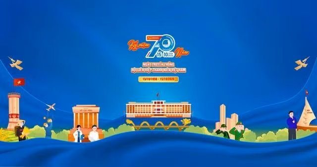 Đại nhạc hội chào mừng kỷ niệm 70 năm Ngày truyền thống Hội Liên hiệp thanh niên Việt Nam sẽ diễn ra tại Hà Nội. Ảnh: BTC