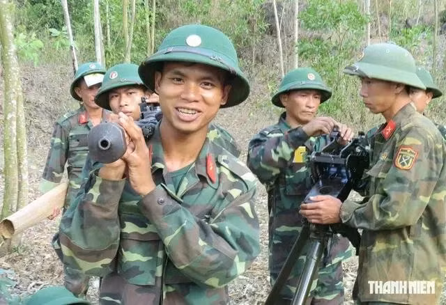 Nụ cười của lính
