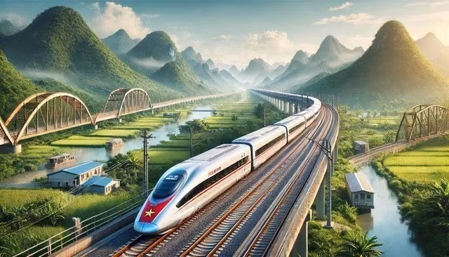 THACO chính thức có văn bản đề xuất đầu tư dự án đường sắt tốc độ cao Bắc - Nam (ảnh minh họa)