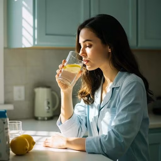 Uống nước chanh vào buổi sáng là thói quen rất có lợi cho gan