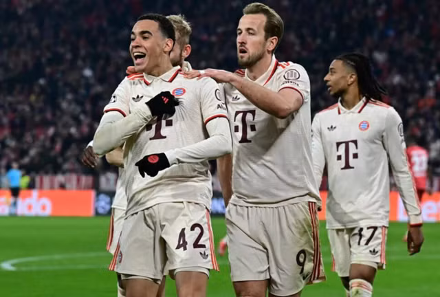Bộ ba Musiala, Harry Kane và Michael Ollise góp công vào chiến thắng của Bayern Munich