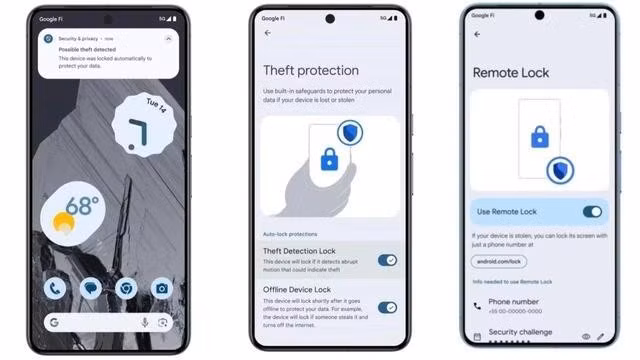 Nền tảng Android được bổ sung 3 tính năng giúp bảo vệ điện thoại trước kẻ trộm