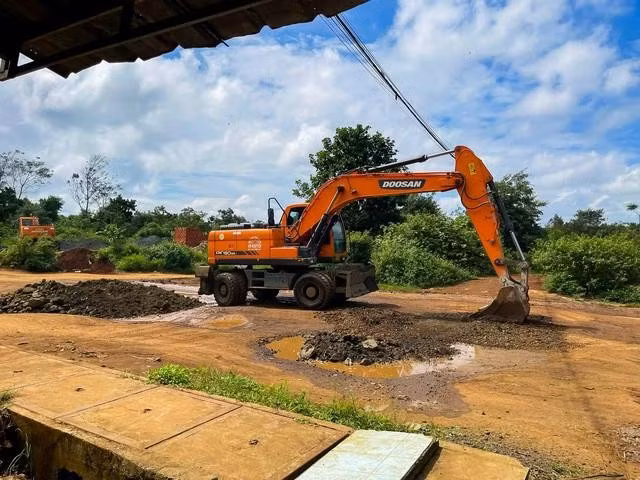 Tuyến đầu do Công ty TNHH An Nguyên thi công