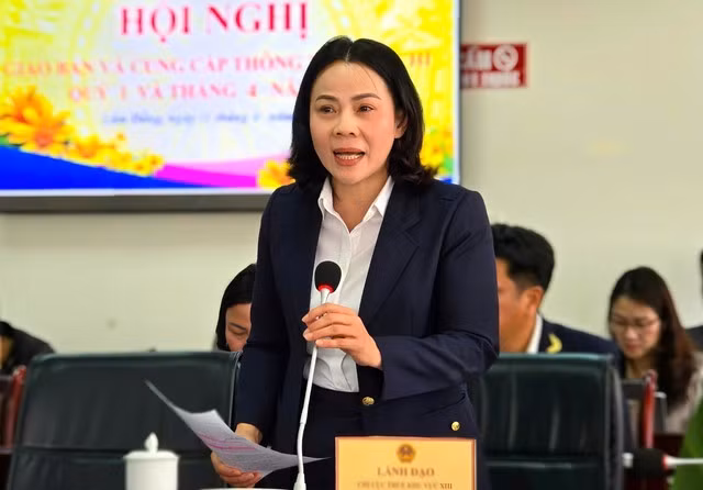 Bà Nguyễn Thị Tuyết Ánh, Phó Chi cục Thuế Khu vực XIII