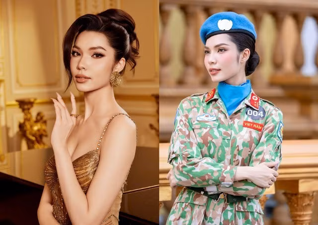 Trung úy quân nhân chuyên nghiệp Phan Cẩm Nhi được chú ý tại Miss Grand Vietnam 2026