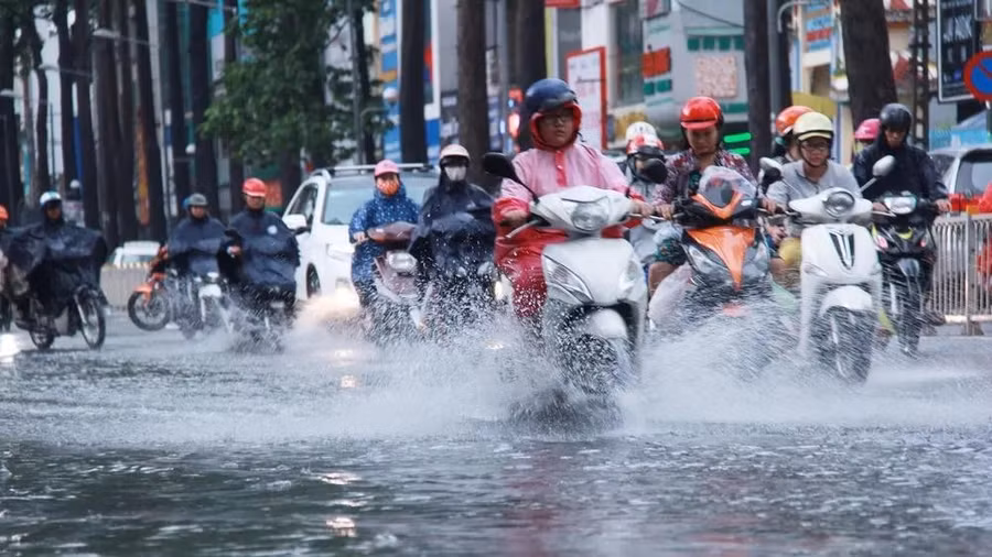 Nhiều khả năng Nam bộ và Tây Nguyên có mưa lớn trong chiều và tối 20-5