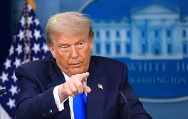 Tổng thống Mỹ Donald Trump.