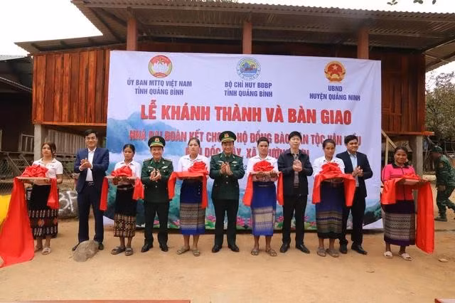 Những ngôi nhà Đại đoàn kết ở Dốc Mây đã hoàn thành trước Tết Ất Tỵ