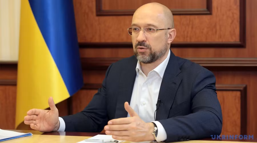 Ukraine đã nhận được 1 tỷ USD được bảo đảm bằng tài sản của Nga bị tịch thu. Trong ảnh là Thủ tướng Ukraine Denys Shmygal. Ảnh: Ukrineform