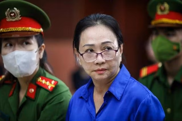 Chủ tịch Tập đoàn Vạn Thịnh Phát Trương Mỹ Lan bị tuyên án tử hình trong vụ tham ô tài sản của SCB