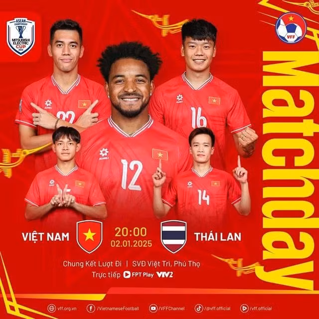 Đội tuyển Việt Nam đang nhận được rất nhiều sự khích lệ trước trận chung kết AFF Cup với Thái Lan