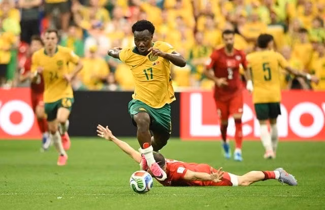 Nestory Irankunda ghi bàn lịch sử cho đội tuyển Úc và cũng cho bóng đá châu Á tại World Cup 2026