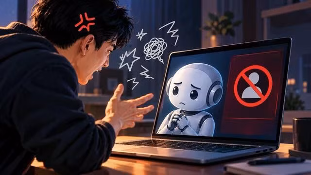 Anthropic siết quy định sử dụng AI, người dùng liên tục lăng mạ chatbot có nguy cơ bị hạn chế hoặc khóa tài khoản. Ảnh: TẠO BỞI AI