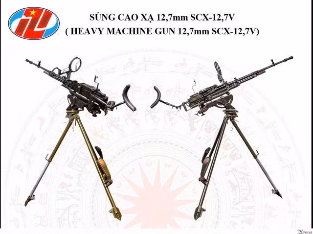 Mẫu súng cao xạ 12,7 mm SCX-12,7V của Việt Nam