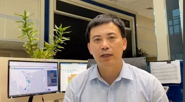 Ông Nguyễn Văn Hưởng, Trưởng phòng Dự báo thời tiết Trung tâm Dự báo khí tượng thủy văn quốc gia