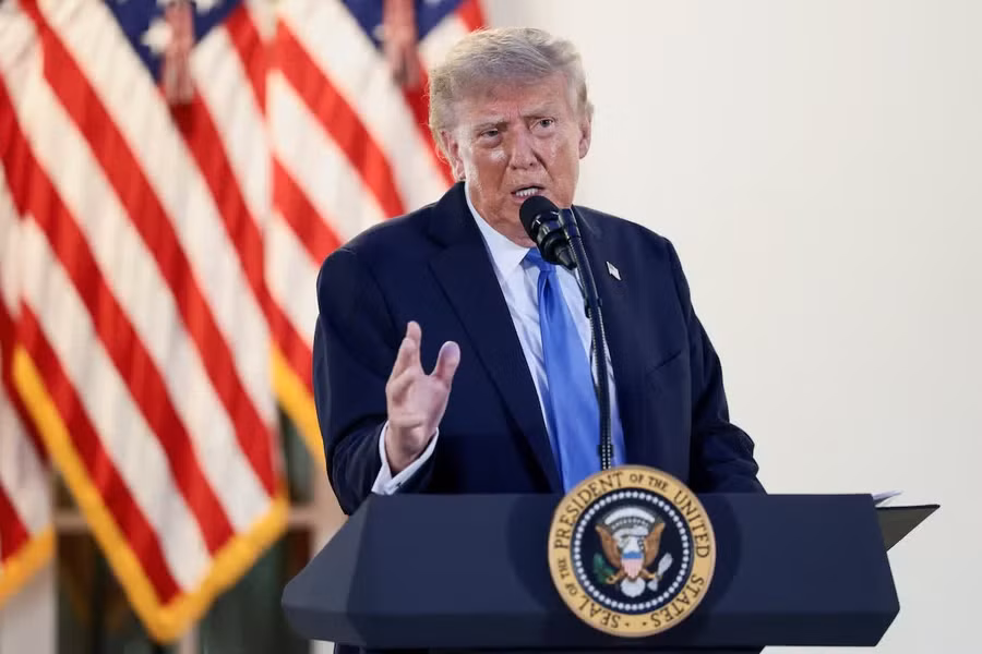 Tổng thống Mỹ Donald Trump. (Ảnh: Reuters)