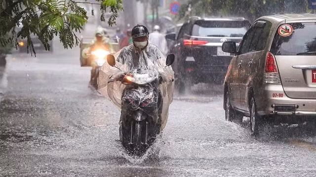 Mùa mưa Nam bộ và Tây Nguyên. Ảnh minh họa