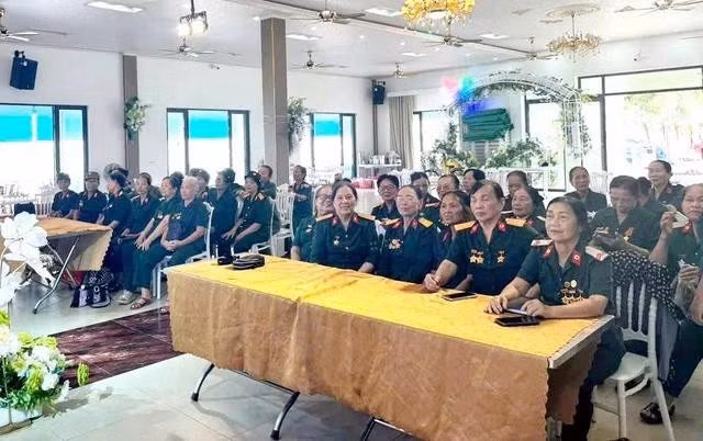 Các nữ chiến sĩ từng nhập ngũ cùng ngày