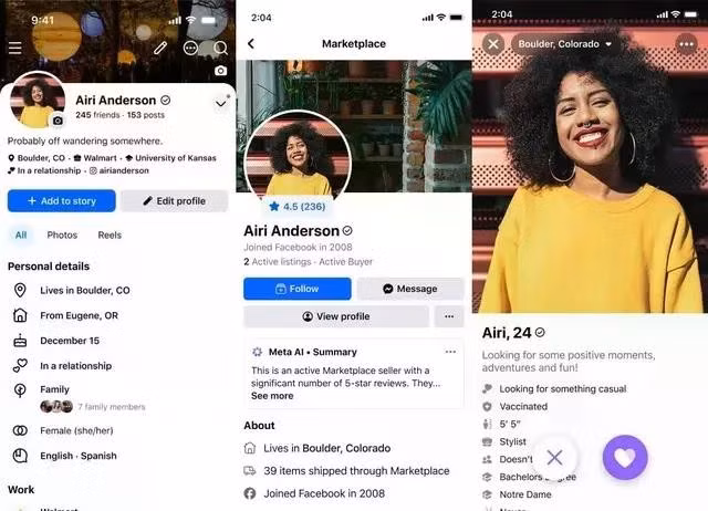 Việc có huy hiệu xác minh sẽ theo người dùng Facebook mọi lúc, mọi nơi