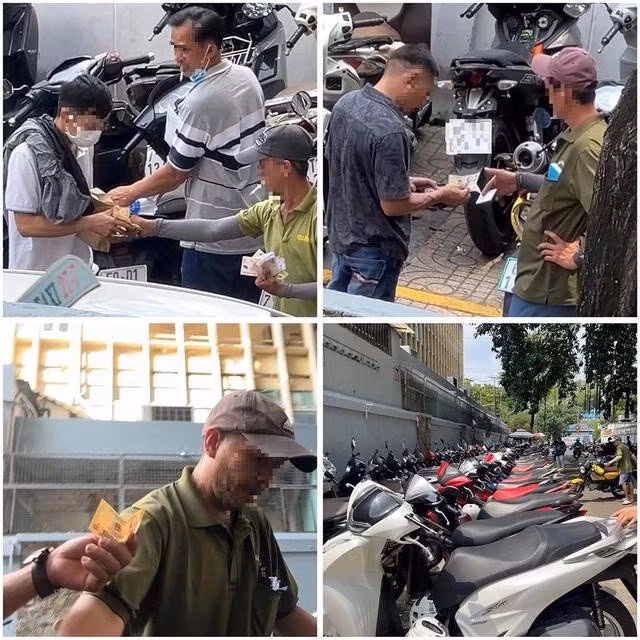 Nhóm người chiếm hết vỉa hè, tổ chức giữ xe trái phép, thu giá cao trên đường Đặng Thái Thân (P.11, Q.5)