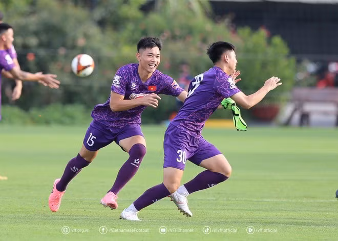 Đội tuyển U22 Việt Nam tự tin về kế hoạch chuẩn bị và khả năng cạnh tranh tại SEA Games 33. (Ảnh: VFF)
