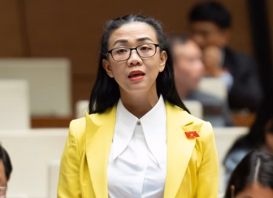 Đại biểu Quốc hội Trịnh Thị Tú Anh (Lâm Đồng).