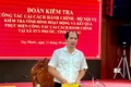 Thứ trưởng Bộ Nội vụ Nguyễn Văn Hồi phát biểu tại buổi làm việc với xã Tuy Phước.