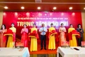 Các đại biểu cắt băng khai trương Trung tâm báo chí phục vụ Đại hội đại biểu Đảng bộ tỉnh Gia Lai lần thứ I, nhiệm kỳ 2025 - 2030. Ảnh: Thảo Khuy