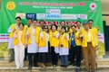 Đoàn tình nguyện của tỉnh Gia Lai. Ảnh: ĐVCC