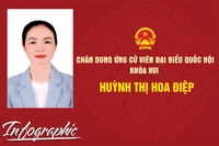 Chân dung ứng cử viên đại biểu Quốc hội khóa XVI Huỳnh Thị Hoa Điệp