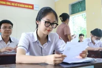 Từ ngày 15 đến 18-4, thí sinh thử đăng ký dự thi tốt nghiệp THPT