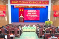 Quang cảnh hội nghị.