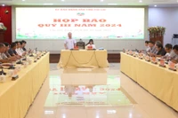 Ủy ban nhân dân tỉnh tổ chức họp báo quý III