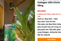 Yêu cầu Facebook, YouTube gỡ quảng cáo sản phẩm chứa chất cấm