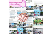 Cảnh báo giả mạo giải chạy “Vì bệnh nhi ung thư 2025” để trục lợi