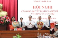 Ban Bí thư chuẩn y ba nhân sự tham gia Ban Thường vụ Tỉnh uỷ Đắk Lắk