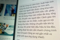 Bộ Công an khuyến cáo người dân cảnh giác trước thủ đoạn mới. Ảnh nguồn NLĐO