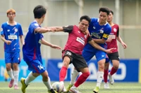 Đội bóng nam Trường Đại học Quy Nhơn giành vé vào vòng play-off