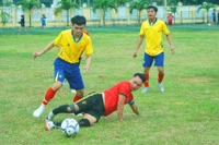 Khai mạc Giải bóng đá nam Đại hội Thể dục thể thao phường Hoài Nhơn Bắc lần 1 - năm 2026.