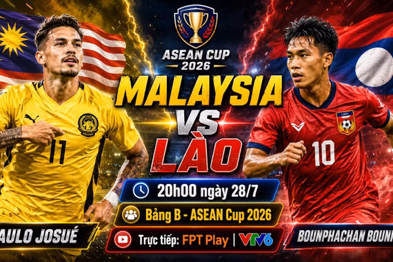 Malaysia vs Lào, 20h00 ngày 28/7: Kênh xem, nhận định và dự đoán