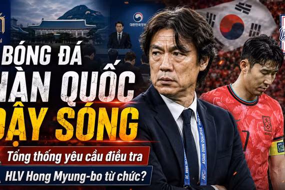 HLV Hong Myung-bo từ chức, Hàn Quốc khủng hoảng sau World Cup