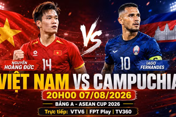 Nhận định Việt Nam vs Campuchia 20h ngày 7/8: Giữ ngôi đầu tại Mỹ Đình