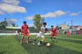 Giao hữu bóng đá quốc tế giữa U13 Trung tâm bóng đá Bùi Văn Long và U15 Pulse Nine FC