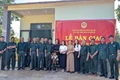 Bàn giao nhà nghĩa tình đồng đội cho cựu chiến binh khó khăn tại xã Chư Sê