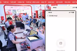 Ảnh chụp màn hình điện thoại thông minh đang truy cập ứng dụng VNeID với các bước hướng dẫn người dân kiểm tra trạng thái đồng bộ số điện thoại chính chủ.
