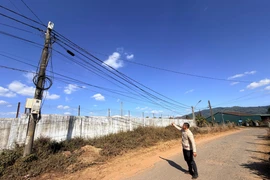 Tình trạng ô nhiễm bụi tại xưởng xay xát của Công ty Cà phê Đak Đoa làm ảnh hưởng đến đời sống của hàng chục hộ dân tại thôn 3, xã Kon Gang, tỉnh Gia Lai.