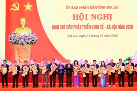 Hội nghị quán triệt tinh thần tăng tốc bứt phá thực hiện các nhiệm vụ phát triển kinh tế - xã hội năm 2026, áp dụng nguyên tắc 6 rõ trong điều hành.